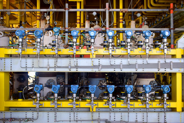 Pressure transmitter to monitor downstream pressure.