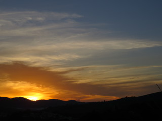 Obraz premium Zachód słońca