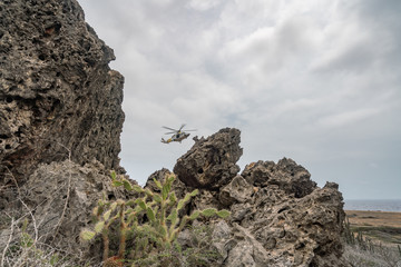 Dutch Caribbean Coastguard exercise -Island of Curacao