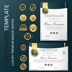 new template certificate