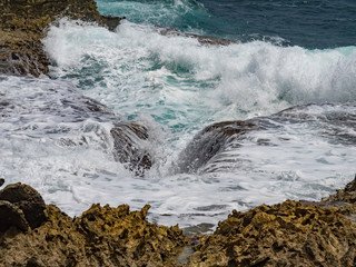 Views around the Caribbean Island of Curacao