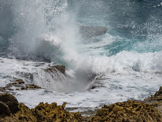 Views around the Caribbean Island of Curacao