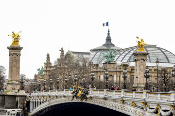 Senna river, Photo image a Beautiful panoramic view of Paris Metropolitan City