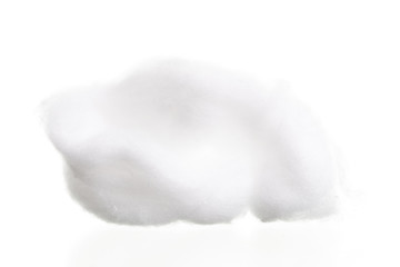 Cotton wool isolate on white background