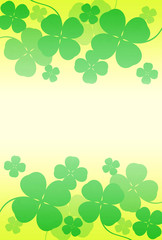 クローバーの背景
