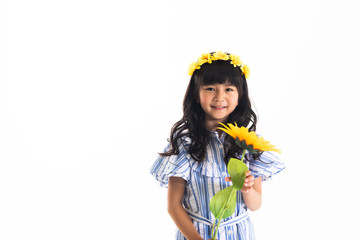 女の子のポートレート