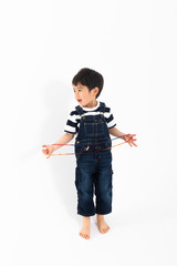 男の子のポートレート