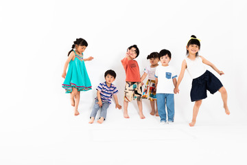 Obraz premium 子供たちのポートレート