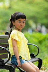 女の子のポートレート