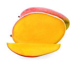 Mango isolated on white background