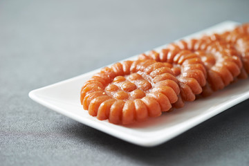 Yakgwa, Korean traditional honey cookie 