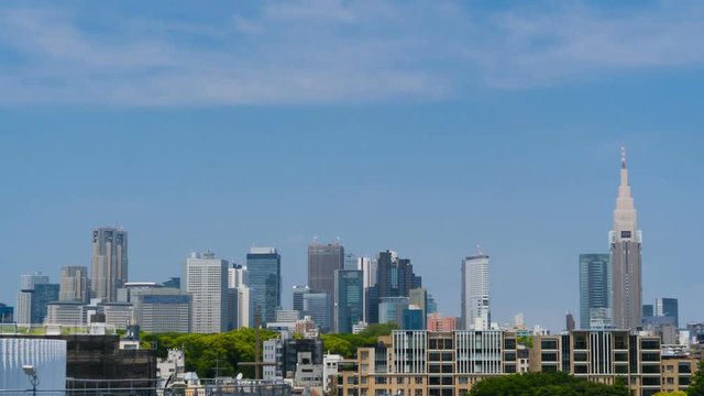 東京風景　タイムラプス　春　2019