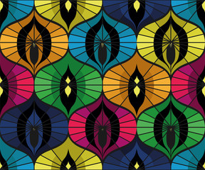 Ornate retro pattern