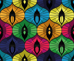 Ornate retro pattern