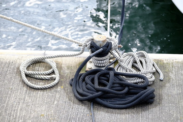 Fototapeta premium Bootsanleger für Segelyachten