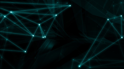 Abstract chaotic triangle background conception, creative random geometric shapes. Triangles shapes creative backgrounds