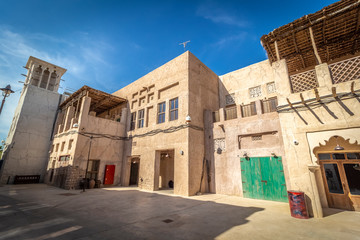 Fototapeta na wymiar Architecture of buildings in the Arab style.