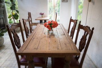 Decoration living room interior vintage style