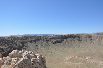 Fototapeta na wymiar Crater Arizona