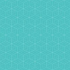 Background pattern seamless geometric line abstract green colors vector. Summer background design.