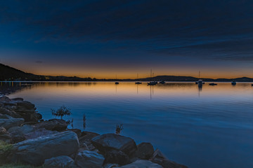 Dawn's Silhouettes Waterscape