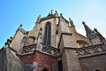 Fototapeta na wymiar Old church of Vienna.