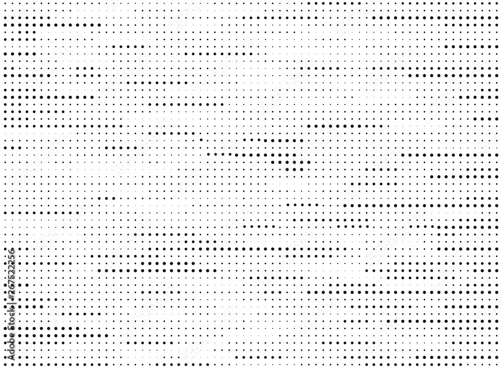 Poster abstract modern black and white dots pattern line halftone texture vector. illustration vector eps10