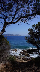 Randonnée en bord de mer en corse