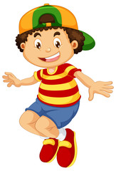 An urban boy character