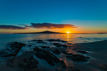 Sunrise over Rangitoto