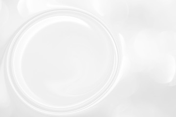 White marble texture with a spiral pattern for packaging in a modern style. Beautiful circle pattern with divorces and wavy lines in gray tones for wallpaper and screen saver, space modern theme.