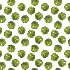 Green apple pattern