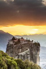 Monastery of the Holy Trinity i in Meteora, Greece