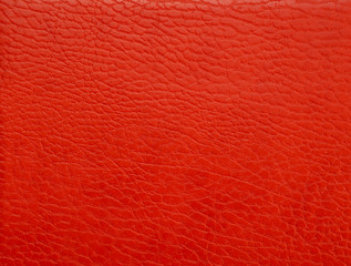 Red leather texture