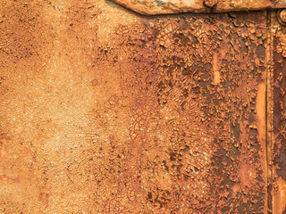 abstraction texture drawings rust on metal and peeling paint