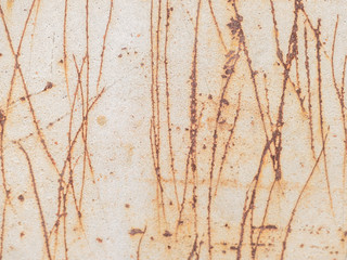 abstraction texture drawings rust on metal and peeling paint