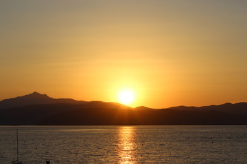 Sunset on Elba (Italy)