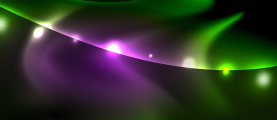 Glowing shiny light abstract background