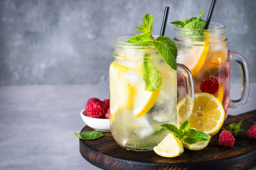 Lemonade summer cold drink.