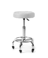 Modern stool on white background
