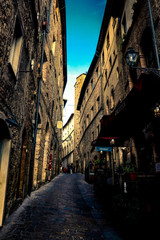 Fototapeta premium street in tuscany