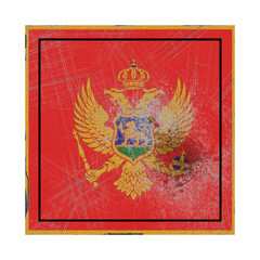 Old Montenegro flag