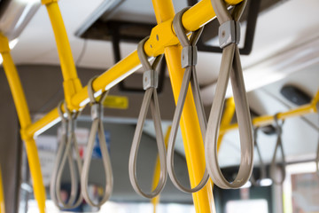 loop for a continence of passengers on a hand-rail in public transport