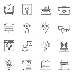 Digital Marketing Icon Set