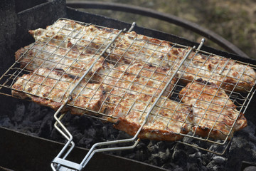 grill closeup