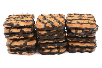 biscuits with chocolate