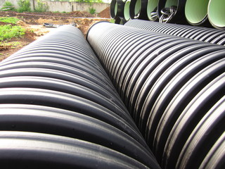 plastic water pipes