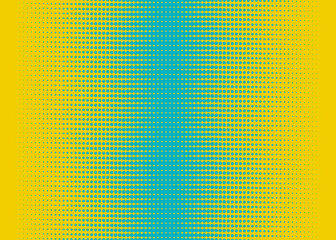 Gradient duotone background. Abstract dots background with halftone dots design. Vector illustration.