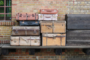 old baggage in germany spreewald burg