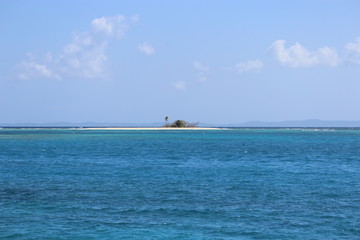 The island from the movie 'Pirates of the Caribbean'